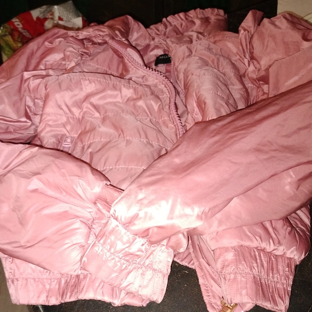 MonnaLisa Blush Pink Jacket